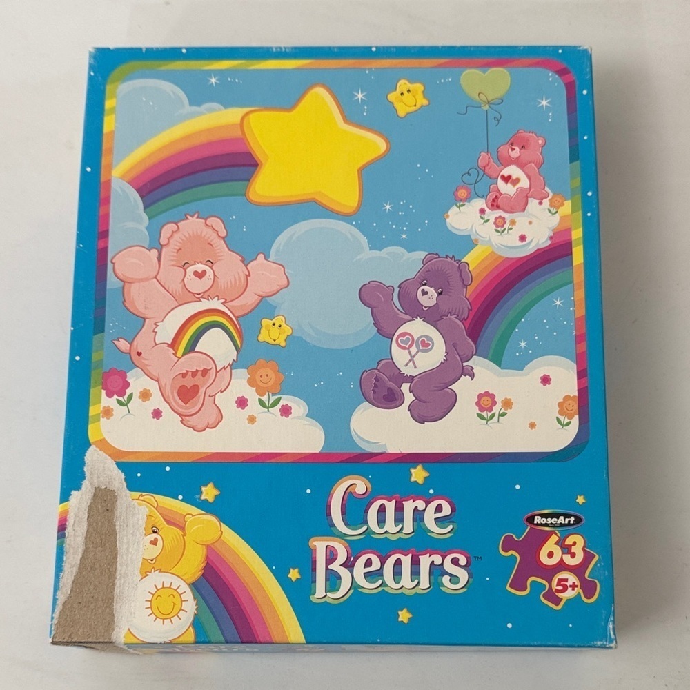 Vintage 2005 Care Bears Friends Make Good Times Even Better 63 piece 5+ Puzzle